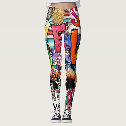 Kühne Summer Graphics Frauen Leggings (Vorderseite)