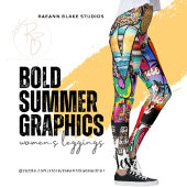 Kühne Summer Graphics Frauen Leggings