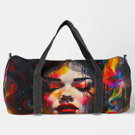 kühne Surreal Portrait Duffle Bag