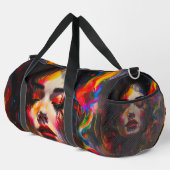 kühne Surreal Portrait Duffle Bag (Rechte Ecke)