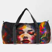 kühne Surreal Portrait Duffle Bag (Rückseite)