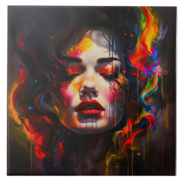 kühne Surreal Portrait Fliese