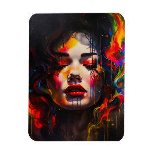 kühne Surreal Portrait Magnet
