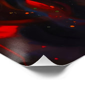 kühne Surreal Portrait Poster (Ecke)