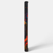 kühne Surreal Portrait Samsung Galaxy Hülle (Linke Seite)