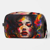 kühne Surreal Portrait Waschbeutel (Vorderseite)