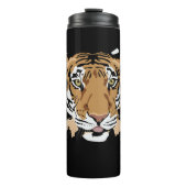 kühne Tigerfront Thermosbecher (Vorderseite)