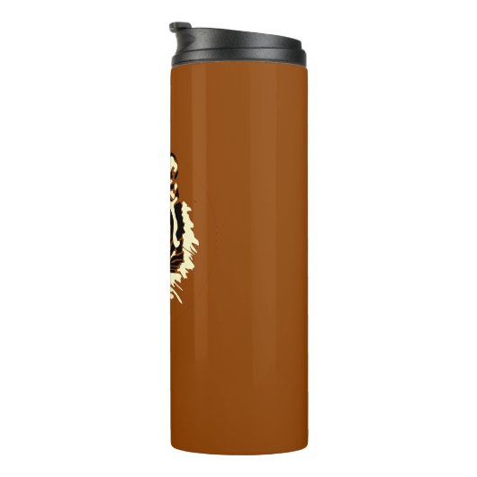 kühne Tigerfront Thermosbecher (Nach rechts gedreht)