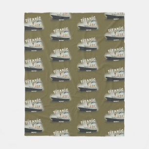 kühne Titanic-Individuelle Name  Fleecedecke