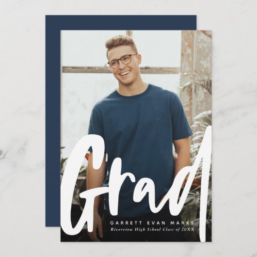 Kühne trendige grad moderne vertikale Foto Abschlu (Vorne/Hinten)