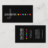 Kühne und Angesagte Visitenkarte (Vorne/Hinten)