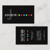 Kühne und Angesagte Visitenkarte (Vorne/Hinten)