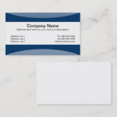 Kühne und einfache Visitenkarten Visitenkarte (Vorne/Hinten)