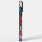 Kühne und farbenfroh: Mit diesem abstrakten Design Case-Mate iPhone Hülle (Rückseite / Rechts)