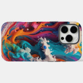 Kühne und farbenfroh: Mit diesem abstrakten Design Case-Mate iPhone Hülle (Rückseite (Horizontal))