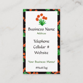 Kühne und Hübsche, schlankere Visitenkarte