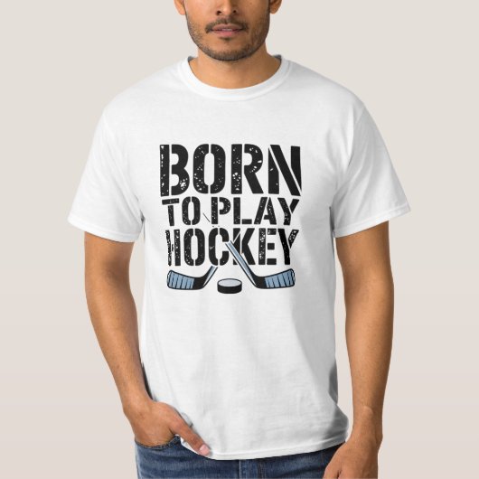 Kühne und lustige Eishockey-Lover-Grafik T-Shirt (Vorderseite)