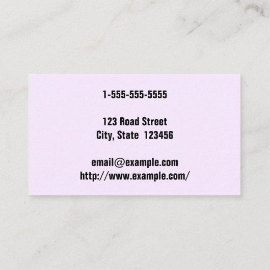 Kühne und Minimalistische Rechtsanwaltskasse Visitenkarte (Rückseite)