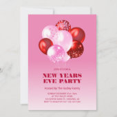 Kühne und moderne Silvester-Einladung Einladung (Vorderseite)