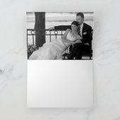 Kühne und schön Vielen Dank Foto Notecard Dankeskarte (Innenseite)