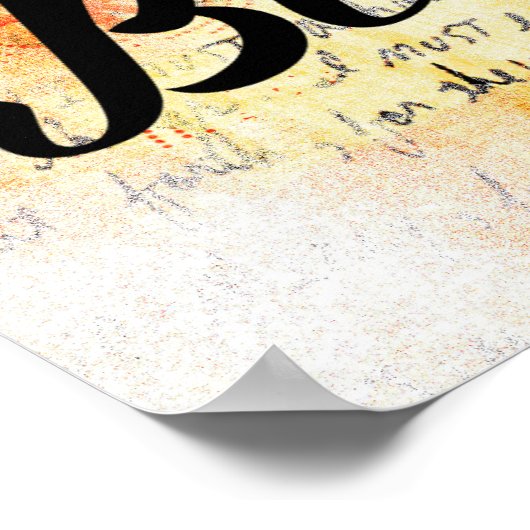 Kühne und tapfer sein poster (Ecke)