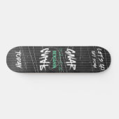Kühne Urban Lasse Gnar Gnar Graffity Skateboard (Horizontal)