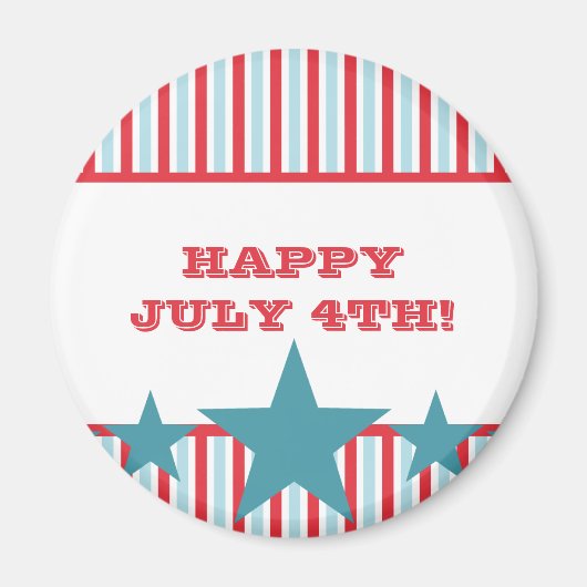 kühne US Flagge Magnet (Vorne)