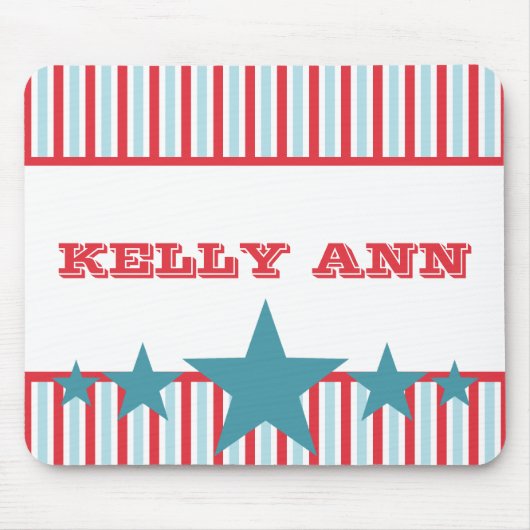 kühne US Flagge Mousepad (Vorne)