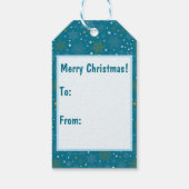 kühne Weihnachtsfeierlichkeiten Geschenkanhänger (Rückseite)