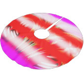 Kühne Weihnachtskunst Polyester Weihnachtsbaumdecke (Schrägansicht)
