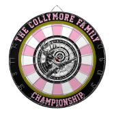 Kühne Zielkunst des Hirns Dartscheibe (vorne)