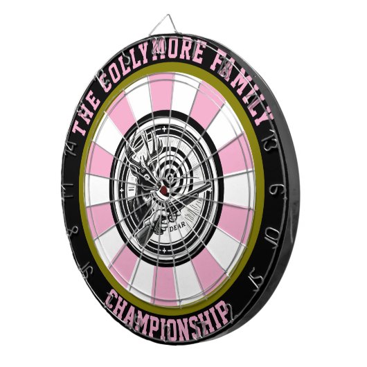 Kühne Zielkunst des Hirns Dartscheibe (Vorderseite rechts)