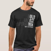 kühner Badass supermenschlicher l Vater Opa Vathat T-Shirt (Vorderseite)