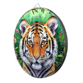 Kühner Botanischer Tigerjunge Dartscheibe (Vorderseite rechts)