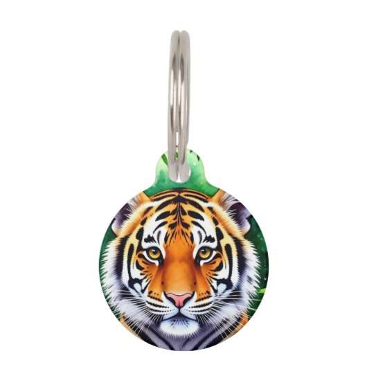 Kühner Botanischer Tigerjunge Haustiermarke (Vorderseite)