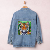 Kühner Botanischer Tigerjunge Jeansjacke (Hangar)