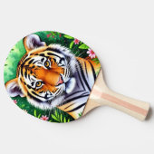 Kühner Botanischer Tigerjunge  Tischtennis Schläger (Seitenansicht)