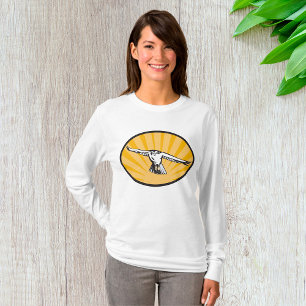 Kühner Falke, kühner Raubvogel T-Shirt