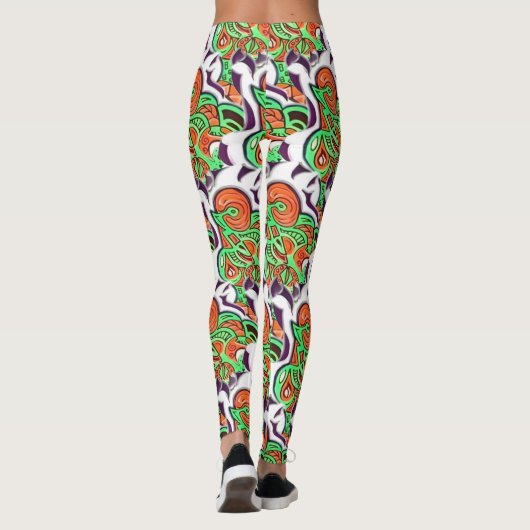 Kühner FRIEDEN - Frucht des Geistes - Leggings (Rückseite)