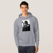 Kühner Hockey-Affe  Hoodie (Vorne ganz)