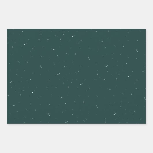 Kühner, moderner aquamariner karierter Urlaub Geschenkpapier Set (Vorderseite 2)