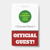 Kühner "OFFIZIELLER Gast!" Ausweis (Rückseite)