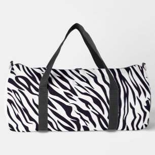 Kühner Zebrastreifen-Safari-Reise-Duffel-Tasche Duffle Bag