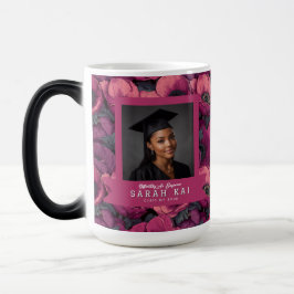 Kühnes Anemone-Muster-Mutter-Abschlussgeschenk Verwandlungstasse