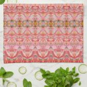 Kühnes Design in Strawberry Reds Geschirrtuch (Gefaltet)