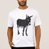 Kühnes Donkey-Silhouette T-Shirt (Vorderseite)