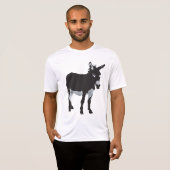 Kühnes Donkey-Silhouette T-Shirt (Vorne ganz)