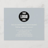 Kühnes Fotografen-Flyer | Scannen Sie den QR-Code Flyer (Hinten)