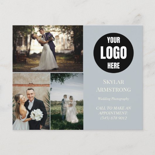 Kühnes Fotografen-Flyer | Scannen Sie den QR-Code Flyer (Vorne)