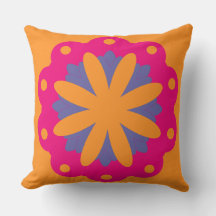 Kühnes geometrisches Blumendesign